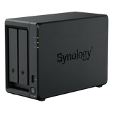 NAS Synology DiskStation DS725+ | 2 Bahías | Expandible hasta 7 Unidades | 2 Ranuras M.2 NVMe | Puerto 2.5GbE | Rendimiento 276 MB/s Lectura y 224 MB/s Escritura | Compatible con Unidad de Expansión DX525.