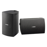 Altavoz de Montaje en Pared | 2 vias | Woofer 4" | Tweeter 1" | IPX3 | 8 ohms | 70/100V | Color Negro | Par