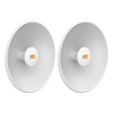 Antenas Modulares Dual Slant, 4.9 - 6.4 GHz, Dimensiones (42.9 cm), Apertura 8 ° Ganancia de 25 dBi, Diseñada para radio C5x