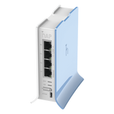 (hAP lite TC) 4 Puertos Fast Ethernet, Wi-Fi 2.4 GHz 802.11 b/g/n y base tipo Torre