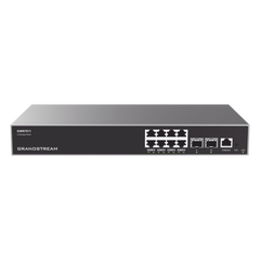 Switch Capa 3 Administrable / 8 puertos 10/100/1000 Mbps + 2 Puertos SFP+ 10 Gigabit / Compatible con GWN Cloud.