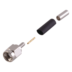 Conector SMA Macho de anillo plegable para cable RG-174/U, BELDEN 8216,