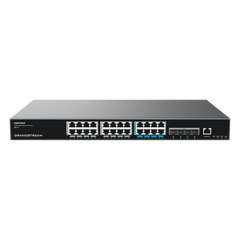Switch PoE Multigigabit Capa 3 / 24 Puertos Ethernet PoE (16x 1G, 8x 2.5G)/ 4 Puertos SFP+ / PoE++ Dinámico / IPv6 e IPv4 / VLAN Avanzada / QoS / Stacking hasta 4 Dispositivos / Administración Web y CLI