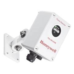 Detector de flama UV/IR para zonas de riesgo, alcance de 25 m, salida 4-20 mA, certificado ATEX, FM y EN54-10, color blanco