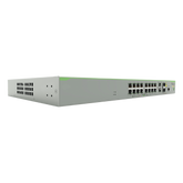 Switch PoE+ Administrable CentreCOM FS980M, Capa 3 de 16 Puertos 10/100 Mbps + 2 puertos RJ45 Gigabit/SFP Combo, 250W