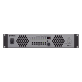 Amplificador de Audio Multicanal con Conexión Análoga / DANTE | 8 Canales, 280W | 8 OHMS | 70/100V