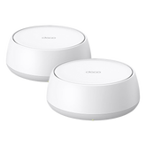 Kit Routers Inalámbricos MESH Interior para Hogar / Doble Banda Wi-Fi 7 BE3600 Mbps / 2 Puerto 1 Gigabit WAN/LAN / 4 Antenas Internas / Operación Multi-Link MLO / Administración Mediante la App Deco (iOS, Android) / HomeShield