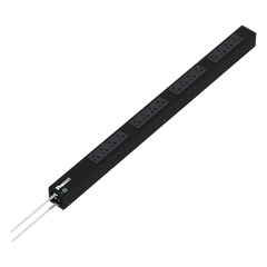 PDU Básico para Distribución de Energía, Enchufe de Entrada NEMA 5-15P, Con 16 Contactos NEMA 5-20R, de Instalación Vertical, 15 Amp, 120 Vca