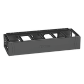 Organizador de Cables Horizontal PatchRunner™, Sencillo (Solo Frontal), Para Rack de 19in, 2UR