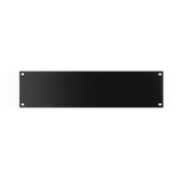 Tapa Ciega para Rack de 19 Pulgadas, 2 UR, Acero Negro