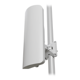 (mANTBox ax 15s) Punto de Acceso Sectorial de 120°/ WiFi 6 Doble Banda 2.4Ghz y 5Ghz/Antena Integrada 15 dBi/Con 1 Puerto Ethernet PoE In + 1 puerto SFP 2.5Gbps
