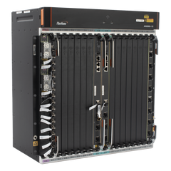 OLT Carrier Class Modular GPON, 14 Ranuras de Servicio, Incluye 1 Tarjeta de Servicio, Doble fuente -48Vcc, 11 UR, Gestión por UNM2000, CLI, Incluye Instalación de software UNM2000, (Interoperabilidad con ONUs de Terceros sin Costo)