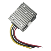 Convertidor DC-DC / 12V a 24V / 240W / 10A / Eficiencia 93% / IPX7 / Protecciones Múltiples / Industrial