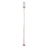 Electrodo Puesta a Tierra 20A / Cobre Electrolítico / Filtro Autoconectable / Compuesto 6 kg / 114 cm (44.9 in)