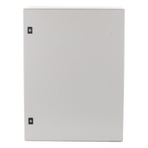 Gabinete de Acero, Nema 4 -IP 65 de 60 x 80 x 30 cm con Platina.