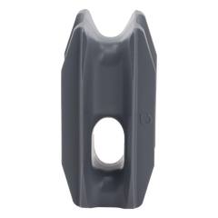 Aislador de Esquina Gris para Cercas Eléctricas / 18 kV / Anti UV / Resinas Vírgenes / Resistencia 7.5-10.2 kg / 66 mm x 31.6 mm