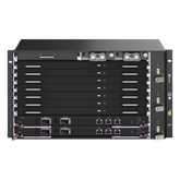 Chassis Optical Line Terminal (OLT) / 7 Slots de Servicio / 160 Gbit/s por Slot / GPON 2.5Gbps + XGS-PON 10Gbps / Gestión Centralizada DPMS / 1:256 Split Ratio / Dual Main Control Redundante / L2+L3 Avanzado