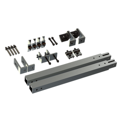 Caja de accesorios de aluminio anodizado para montaje VEKTOR8R1M , arreglo 1X4 para techo