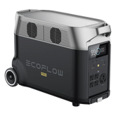 Estación de Energía Portátil DELTA PRO 3600Wh Litio LFP / 5 AC 3600W (7200W Pico) / 2 USB-C 200W / Capacidad para Aumentar Respaldo / Cargador de Coche 10A a 12.6V / Conectividad WiFi y Bluetooth (App) / Carga Solar 1600W Max.