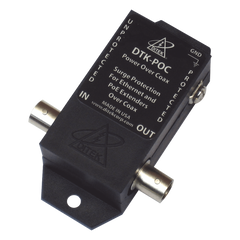 Protector Coaxial PoE / BNC Hembra / 75 Ohms / Ethernet 10/100 / Cámaras IP y Extensores