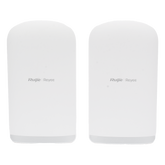 Kit Punto a Punto Ruijie RG-EST350G / Wi-Fi 5 (802.11ac Wave2) 867 Mbps / Antena 16 dBi MIMO 2x2 MU-MIMO / 3 Puertos Gigabit / Alcance 5 km (16,404 ft) / IP55 / Administración Cloud