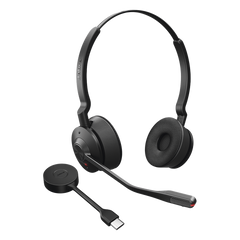 Diadema / Auricular Jabra Engage 55 Stereo / DECT USB-A / Cancelación Activa de Ruido / 150m Alcance (9559-450-125)