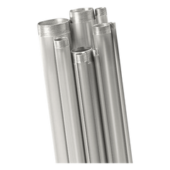 Tubo conduit rígido de aluminio de 3” (76.2 mm) de 3.05 mts con cople.