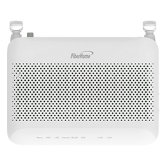 ONU GPON WiFi (2.4/5 GHz), 2 antenas de 5 dBi, Compatible con OLT de Terceros, MIMO 2x2, 2 Puertos Gigabit, conector SC/UPC, (Gestión WAN desde la Interfaz de la ONU)