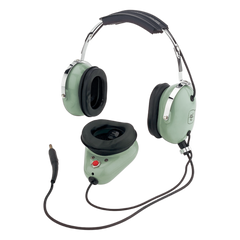 Auriculares estilo Muff-Mic para operaciones de mantenimiento y rampas en aeropuertos