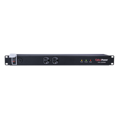 Supresor de Picos de 1800J En Rack Con 2 Tomas NEMA 5-20R y 10 NEMA 5-20R Traseras Con Circuit Breaker de 20A, Clavija NEMA 5-20P