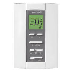Termostato digital para fan coil de 2 tuberías, 110 VCA, ventilador de 3 velocidades, control on/off de válvula