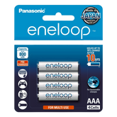 Batería Recargable AAA 1.2V ENELOOP / Ni-HM / Paquete de 4 Baterías