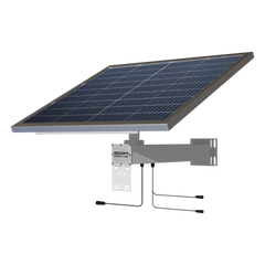 Sistema Autónomo de Alimentación Solar 120W / Batería LiFePO₄ 60Ah (768Wh) / Panel Monocristalino / MPPT / 12V 3A / IP65 / Plug-and-Play / Monitoreo Remoto RS-485