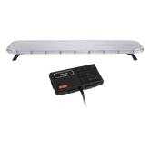 Barra de luces LED de 46" Rojo/Azul/Ambar , De 132 LEDs, Controlador Incluido, Ideal para Equipar Unidades de Seguridad Publica