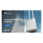 Gateway LoRaWAN para Exterior / 8 Canales / IP67 / 4G LTE / GNSS / PoE / Alcance 15 km / para BMS con BACnet y Modbus