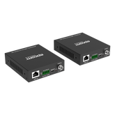 Extensor USB 3.0 | Hasta 100 m por CAT6a | PoC Bidireccional 24 Vcc | RS-232 | 4x USB-A