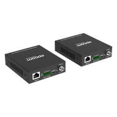 Extensor USB 3.0 | Hasta 100 m por CAT6a | PoC Bidireccional 24 Vcc | RS-232 | 4x USB-A
