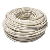 Cable Doble Aislado para Cercas Electrificadas / Bobina 25 m (82 ft) / Calibre 22 / Anti-UV / Multifilar Flexible