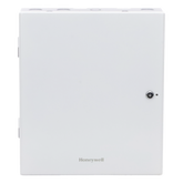 Controlador de acceso IP para 4 puertas con caja metálica, fuente de alimentación y batería incluidas, compatible OSDP v2 y Wiegand