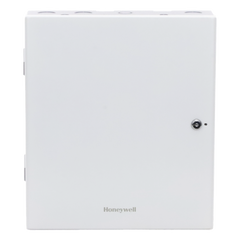 Controlador de acceso IP para 4 puertas con caja metálica, fuente de alimentación y batería incluidas, compatible OSDP v2 y Wiegand