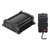 Sirena Vehicular de 100W de Potencia Con Controlador Unimando, Micrófono, Control de Tonos y Patrones de destello de Barras de Luces Serie X67 / X75