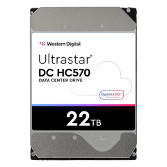 Disco Duro Data Center Ultrastar / 22 TB / 7200 RPM / 6 Gb/s SATA - 12 Gb/s SAS / HelioSeal con Helio / OptiNAND con Flash iNAND / ArmorCache / 2.5M Horas MTBF / 5 Años Garantía