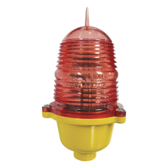 Estrobo Led de Obstrucción Color Rojo (110 Vca de Entrada) / Luz fija