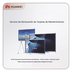 Tarjeta de Servicio de Mantenimiento HiCare RFR por un año para IdeaHub IHB2-65PU, IHB3-65SA y IHB2-65PB