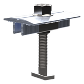 Middle Clamp Pro / Abrazadera Intermedia para Fijación de Módulos / Compatible con Módulos de 30-40 mm / Acero Inoxidable / Para Soluciones N Rail y S Rail