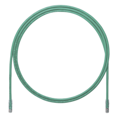 Cable de Parcheo UTP, Cat6A, 24 AWG, CM, Color Verde, 0.61 Metros (2 Pies)
