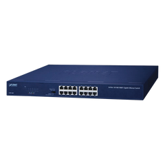 Switch No Administrable Gigabit de 16 Puertos 10/100/1000 Mbps, Con Modo Extendido Para Distancias de Hasta 200 m