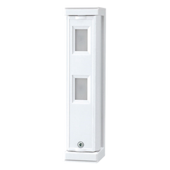 Sensor de Movimiento con función Anti mascara / Tipo Cortina / Ajuste de detección 2m o 5m / 100% Exterior / Cableado/Compatible con cualquier panel de alarma / Proteja fachadas, puertas, ventanas, balcones y mas!