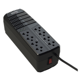 Regulador de Voltaje 1000 VA-500 W / 4 Contactos con AVR / 4 Contactos con Supresor de Picos / Protección RJ11