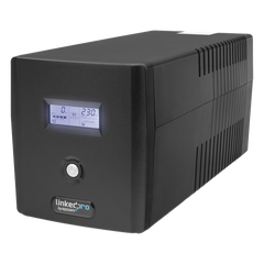 UPS 1200VA/720W Pantalla LCD / Línea Interactiva 120Vca / 6 tomas 5-15R (4 Respaldadas) / Regulación de Voltaje / Protección RJ45